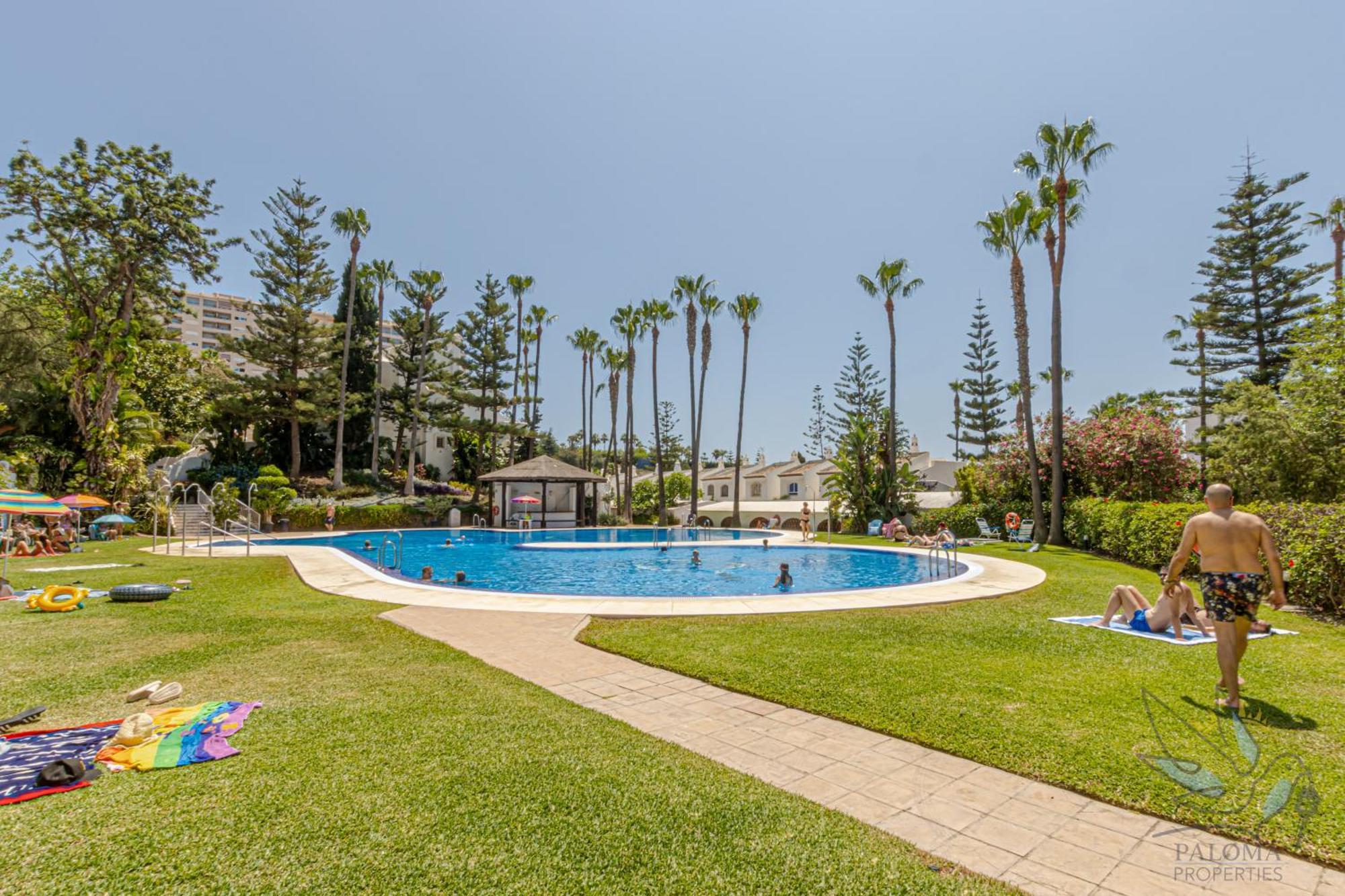 Benalgolf Lovely Apartment In Benalmadena With Sea Views, Excellent Wifi Connection, Private Backyard With Bbq Luaran gambar